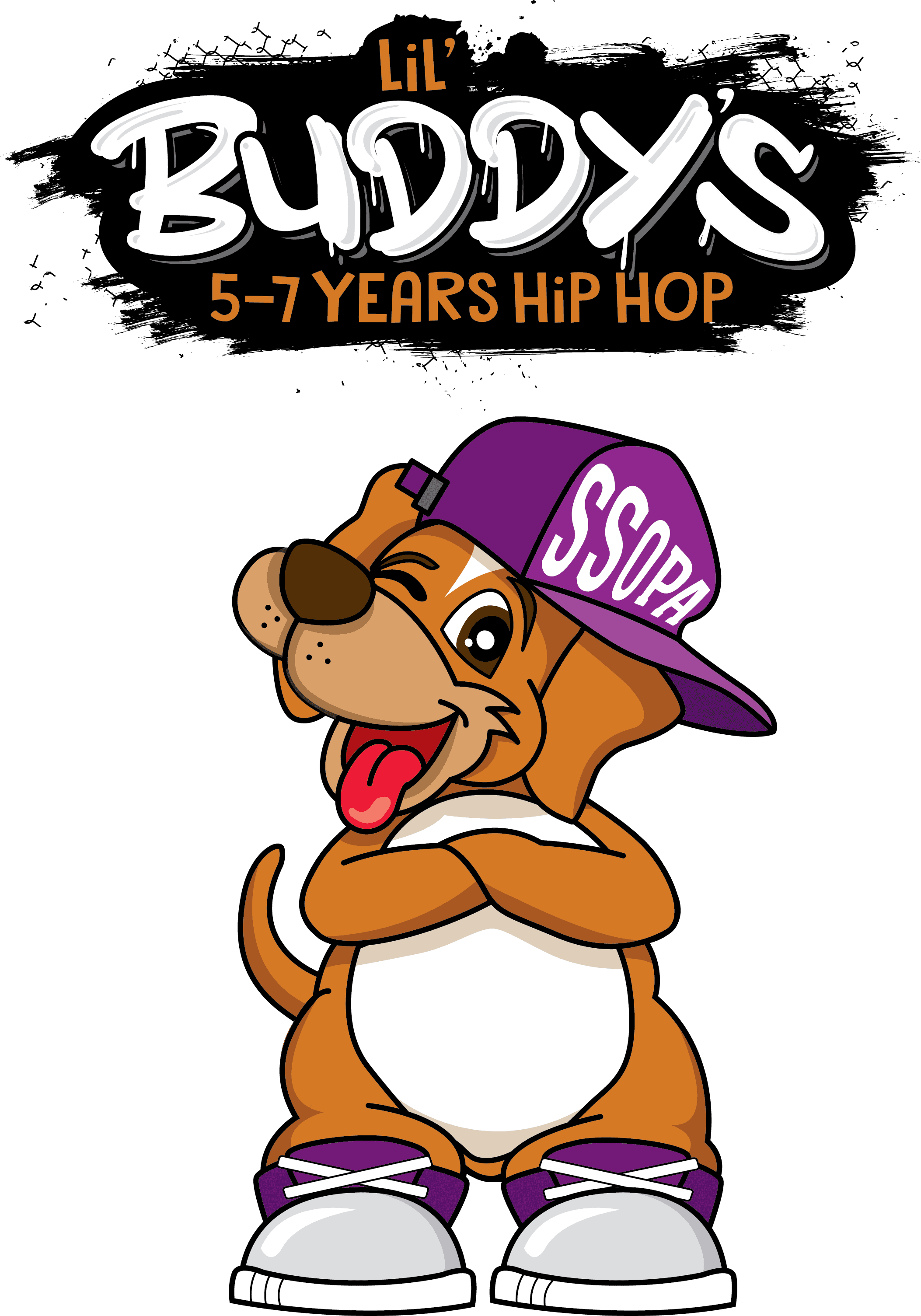Lil Buddy's Hip Hop Logo at Simone's School of Performing Arts at Berkeley Vale.